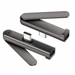 USB-C Foldable Phone Stand Charging Adapter – 240W Fast Charging & Data Transfer